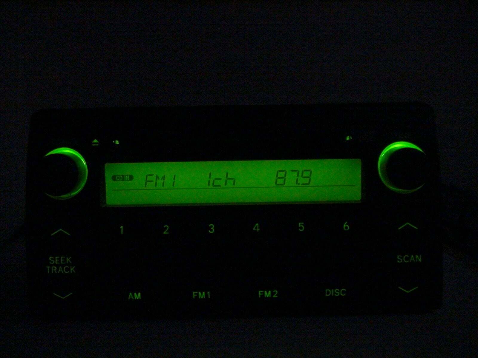 Toyota Camry 2005 2006 CD player base Fujitsu Ten none-JBL 16860 TESTED