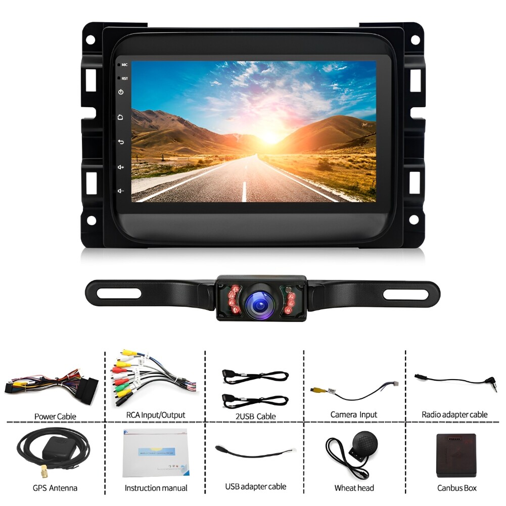 For 2013-18 Dodge Ram 1500 2500 3500 Android 13 Carplay Car Stereo Radio GPS 32G