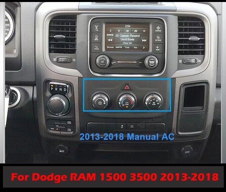 For 2013-2018 Ram Ram 1500/2500/3500 Wired & Wireless CarPlay Auto Navi Radio