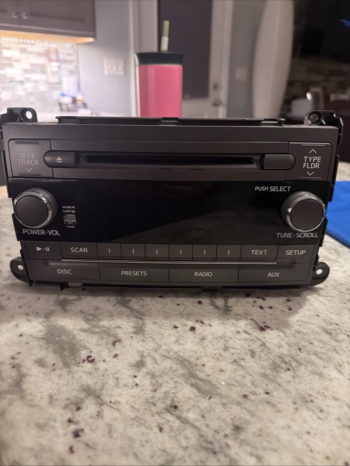 2011-2014 TOYOTA SIENNA AM/FM RADIO DISC CD MP3/WMA PLAYER 86120-08270 OEM