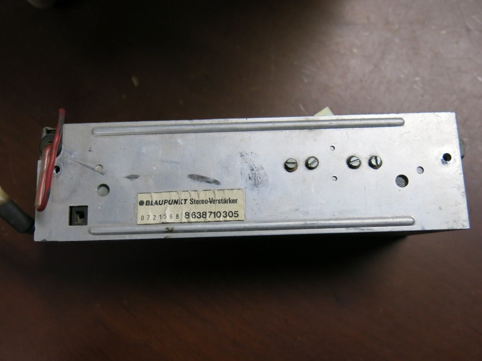 1969-1983 Porsche 911 930 Blaupunkt Bamberg Car Radio Cassette with Amplifier