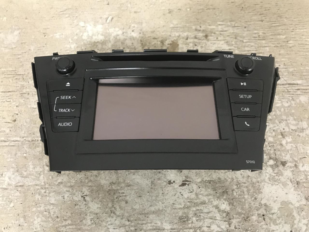 Audio Equipment Radio Prius V VIN Eu 7th And 8th Digit Fits 12-14 PRIUS 1002070