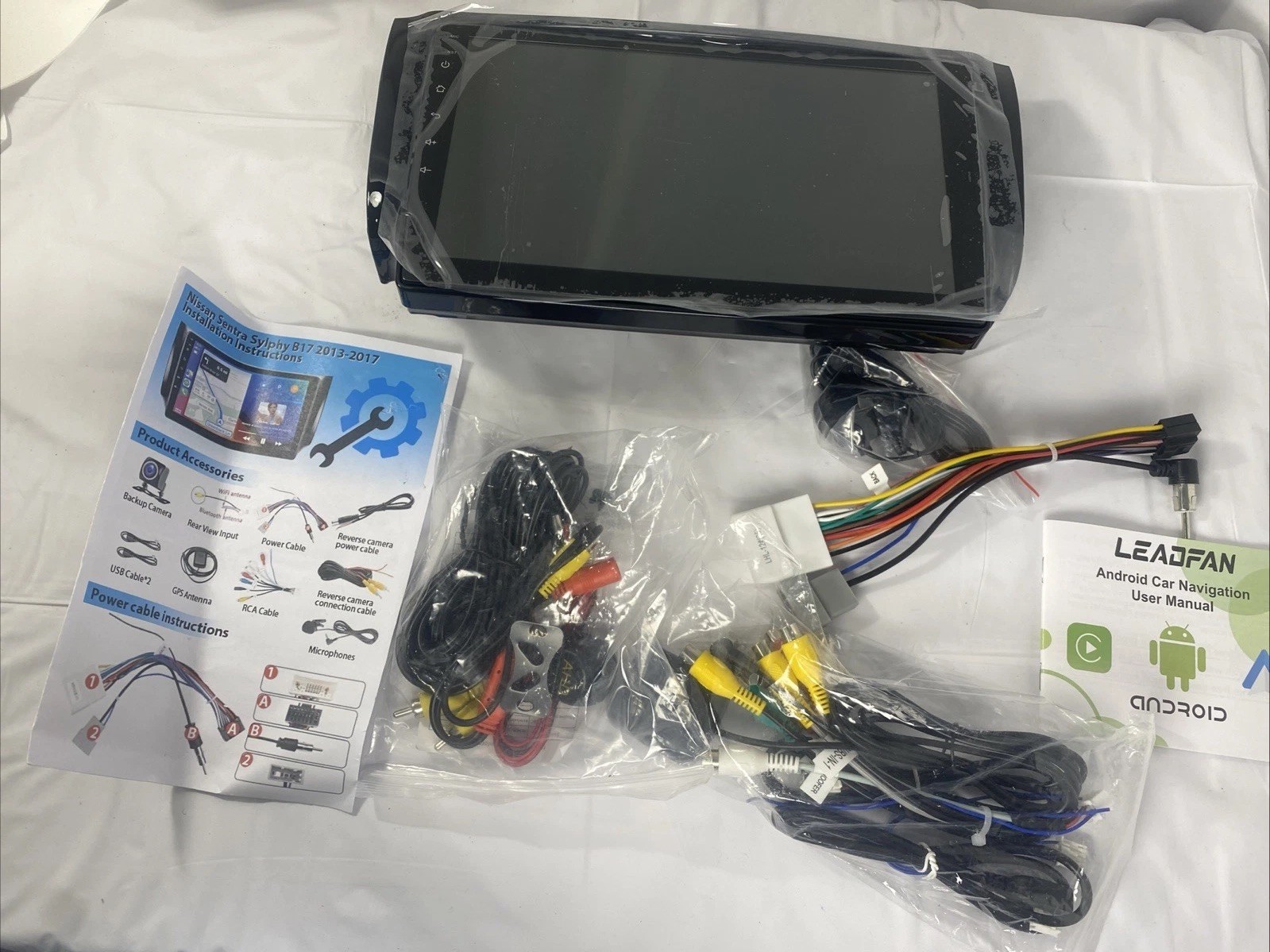 10.1″ Android 12.0 Car Stereo Radio GPS Navi WIFI For Nissan Sentra 2012-2018