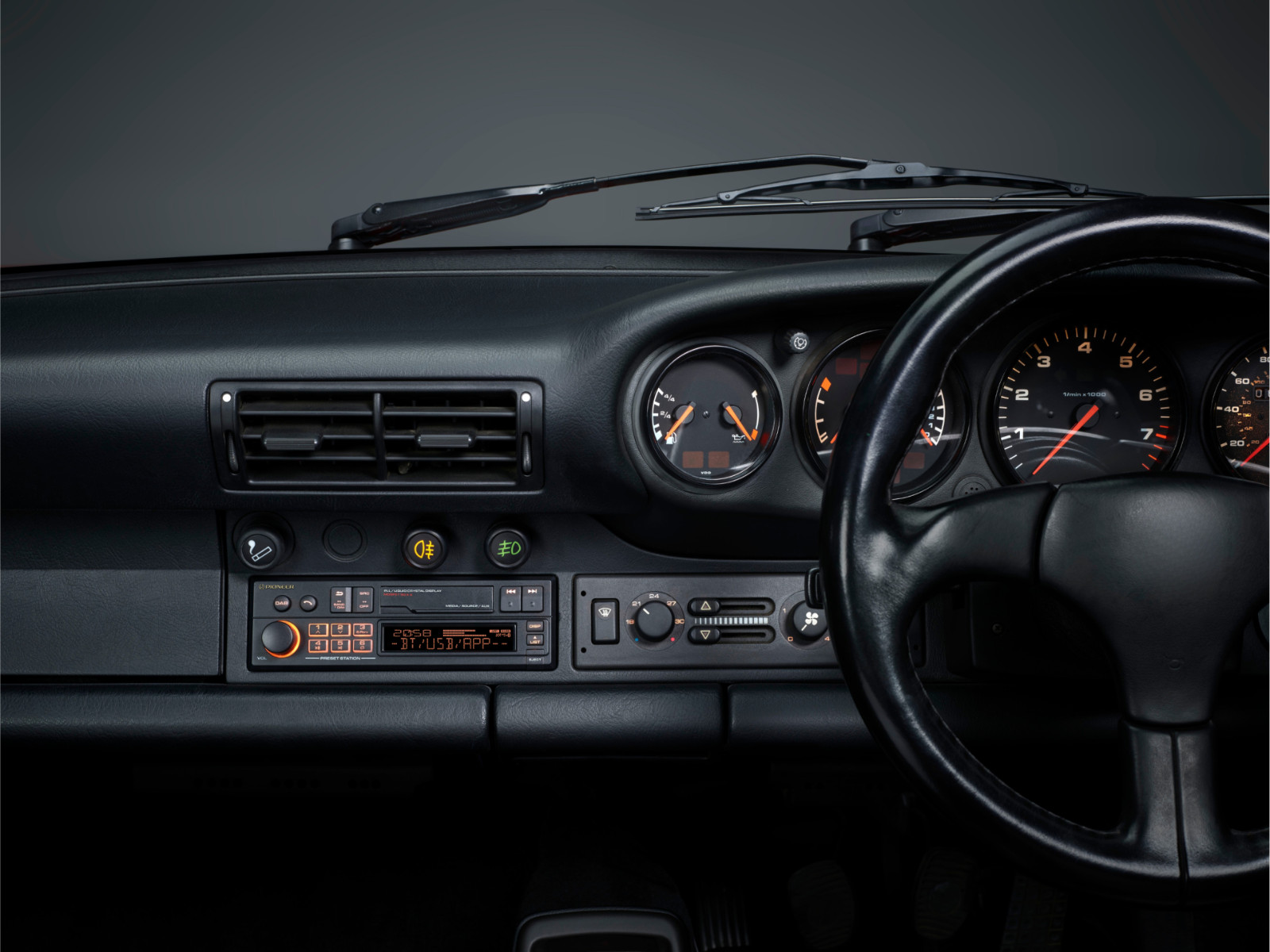 Pioneer SXT-C10PS – Retro Tape Deck Style Bluetooth DAB USB Aux Tuner Car Stereo