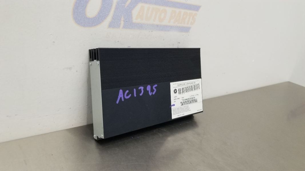 13 DODGE RAM 1500 RADIO AUDIO AMP AMPLIFIER CREW CAB 5091130AJ