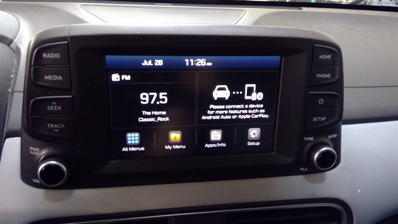 Audio Equipment Radio Display And Receiver US Market Fits 18-21 KONA 11873685