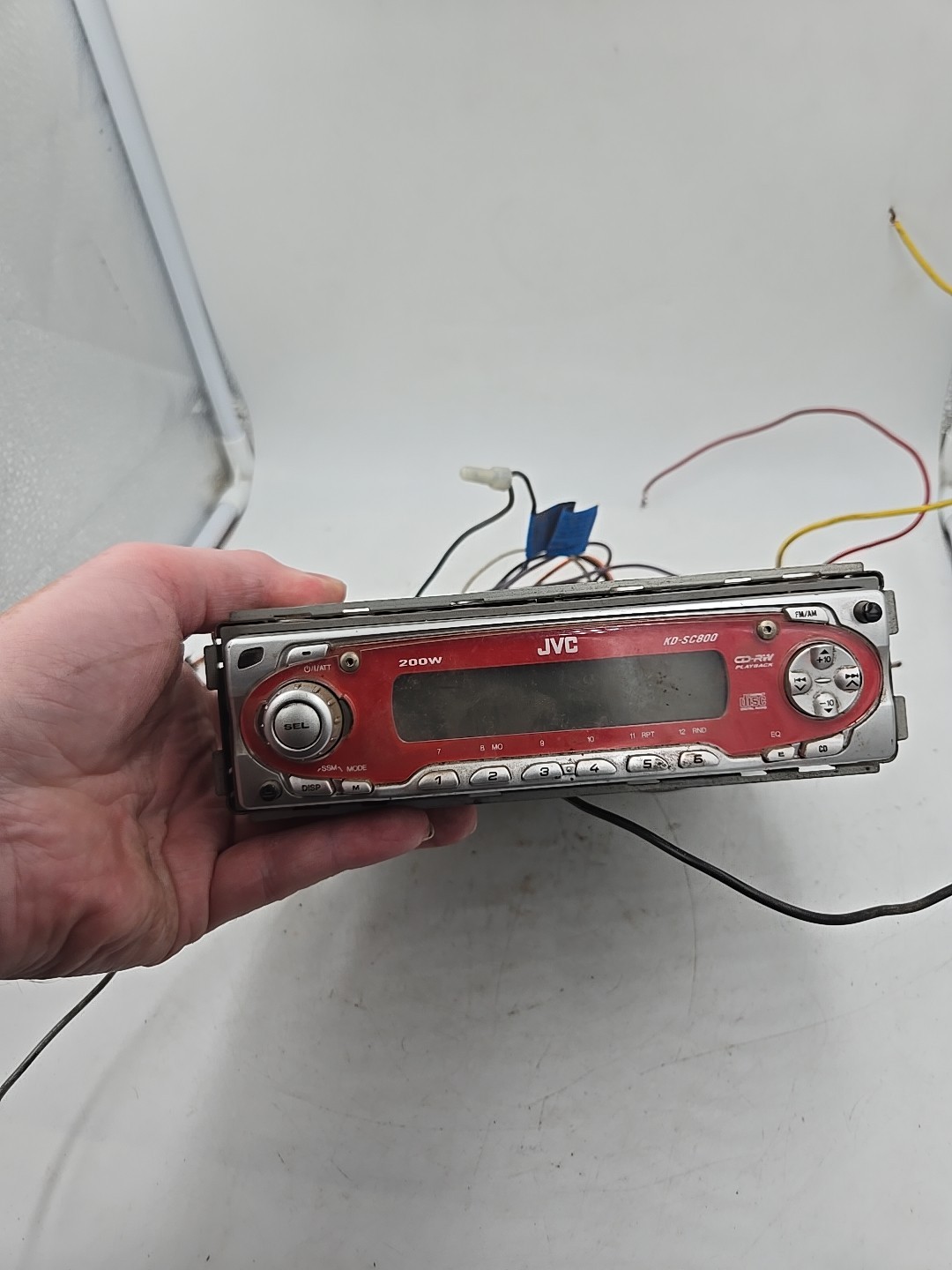 JVC CD Receiver KD-SC800 For Parts And Repair