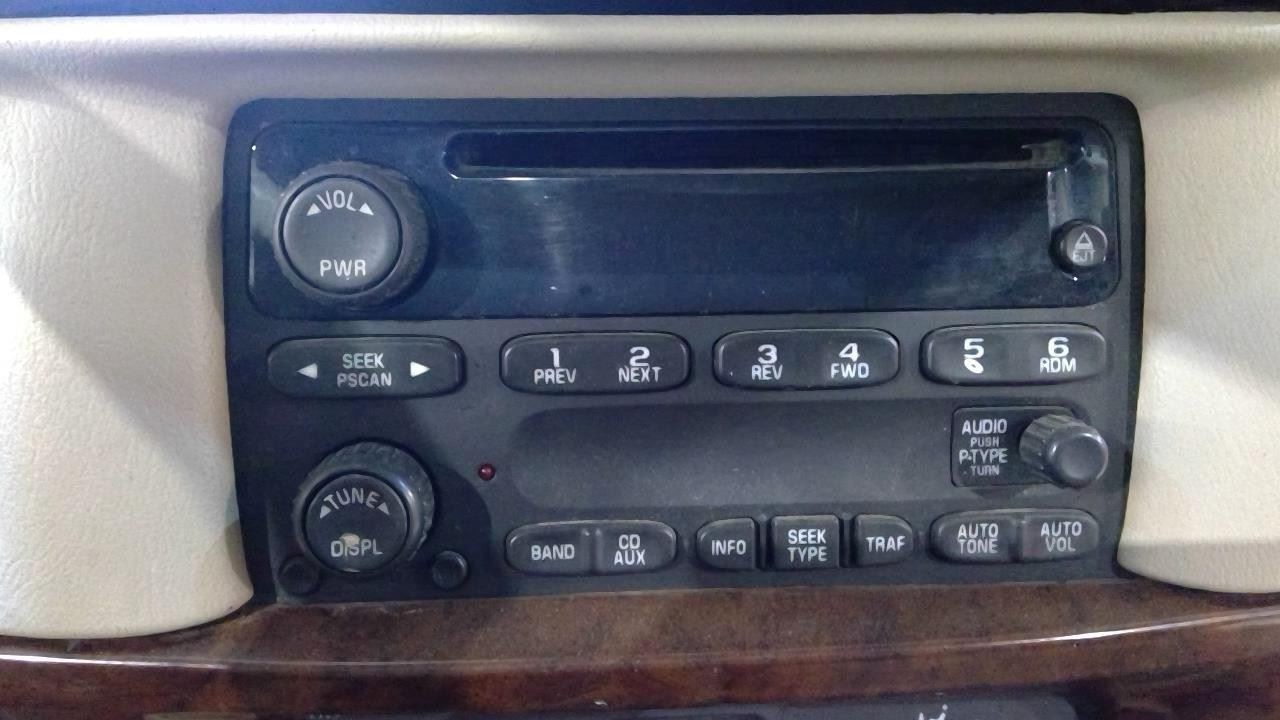 Player Receiver Radio Am-fm-stereo-cd Player Opt UN0 Fits 02-05 IMPALA 1148059