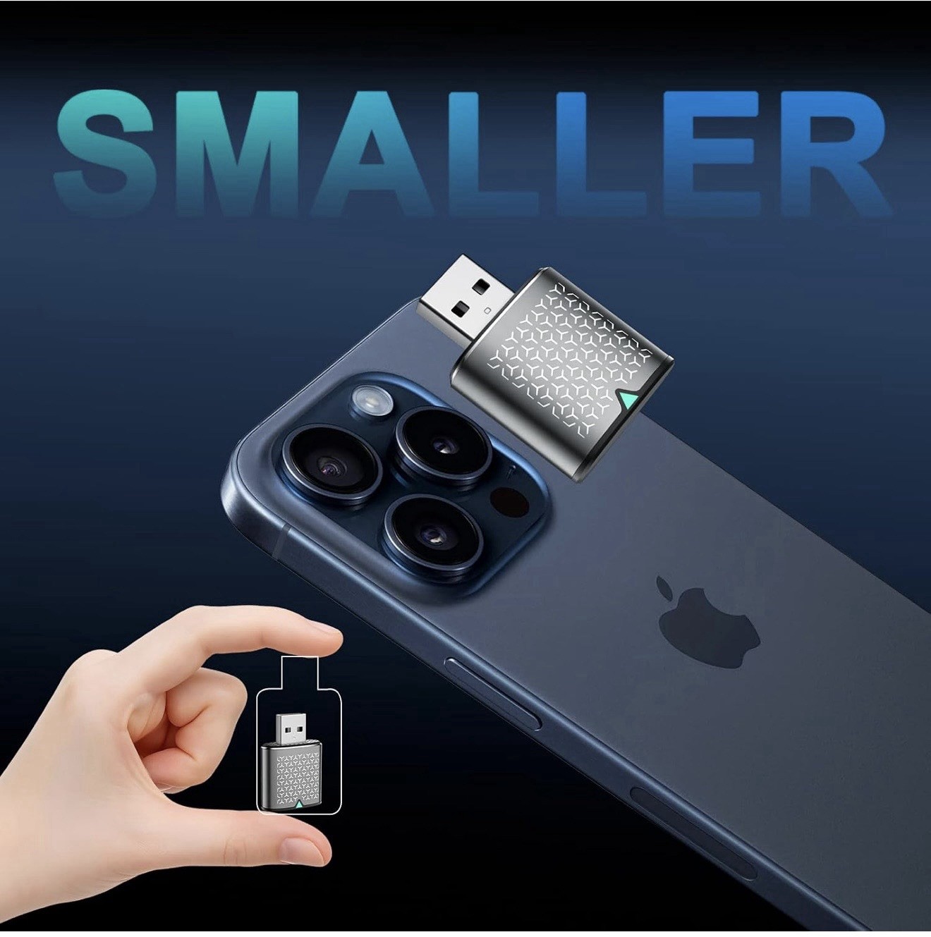 Wireless Carplay Adapter for iPhone, Bluetooth Car Play Dongle