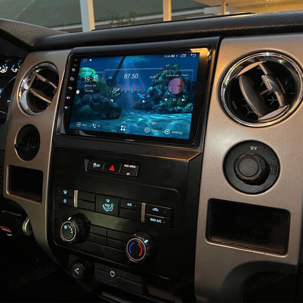 For Ford F-150 2009-2014 Car Player Multimedia Android 13 9inch Screen 2+64GB