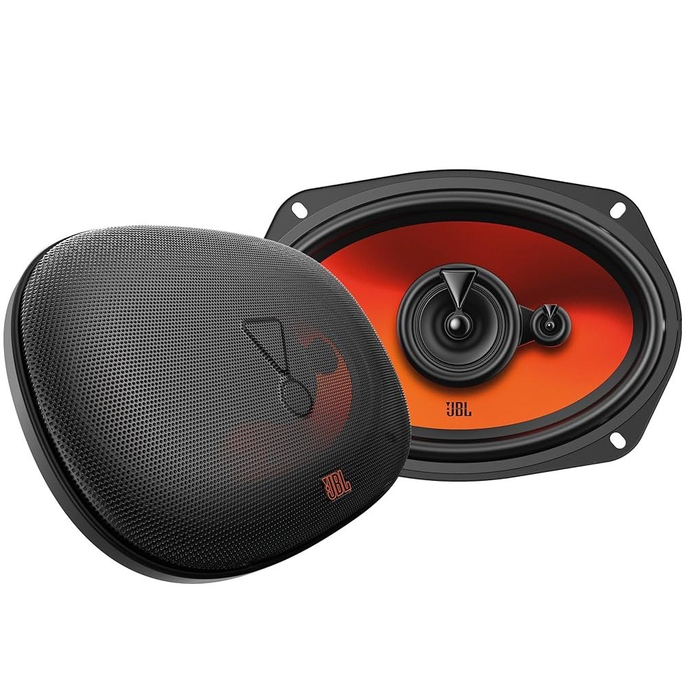 JBL Package Car Stereo Bluetooth USB/FM Radio (No CD) & 6×9″ & 6.5″ Speakers
