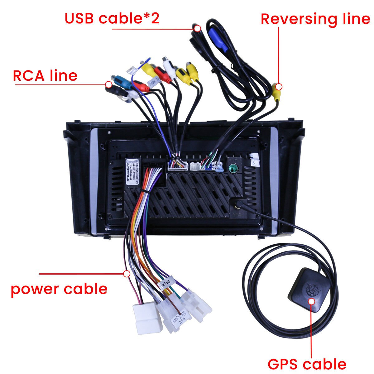 Car Radio Stereo Carplay For 2007-2011 Toyota Camry Head Unit GPS