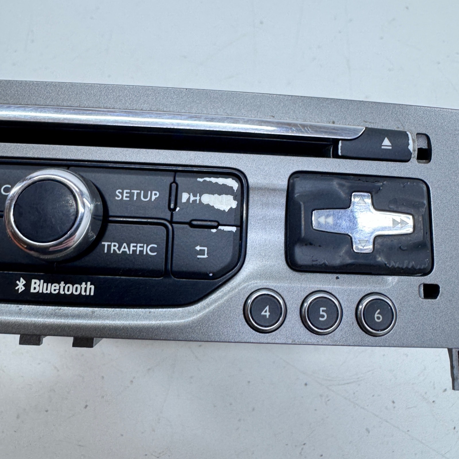 PEUGEOT 308 MK1 STEREO HEAD UNIT 98034631XH RADIO CD PLAYER AUDIO SYSTEM 11-13