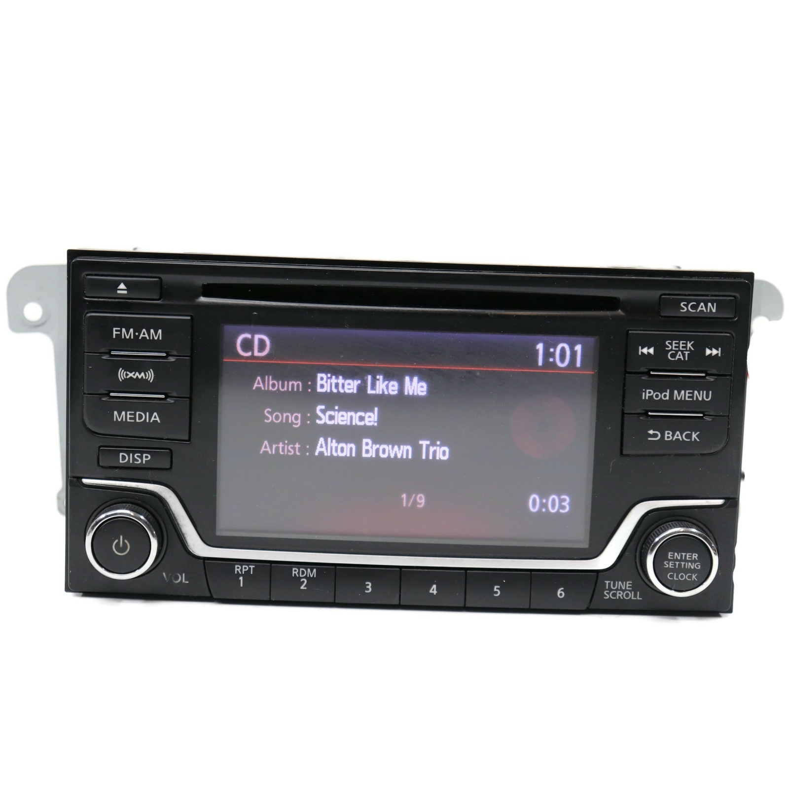 2014-2017 Nissan Frontier Radio Stereo Display Screen Cd Player 28185 4AF6A