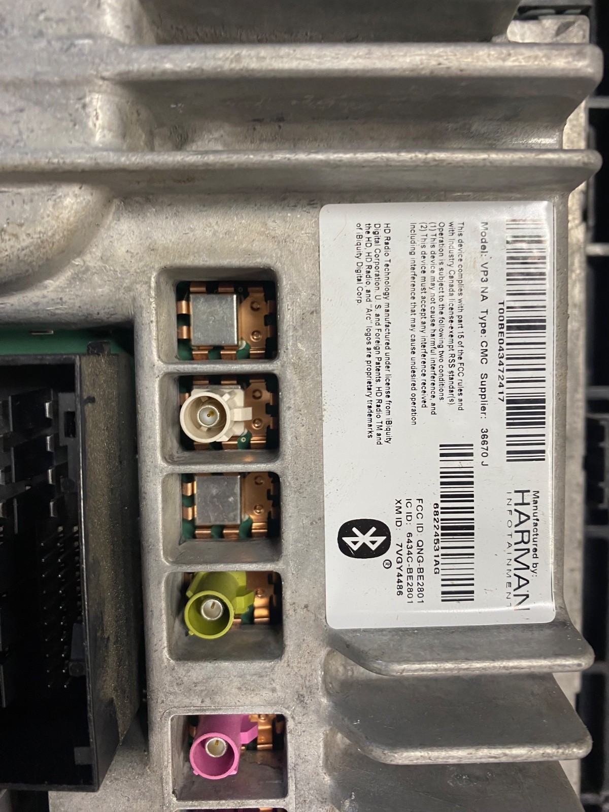 2014 ram OEM Uconnect 8.4 radio