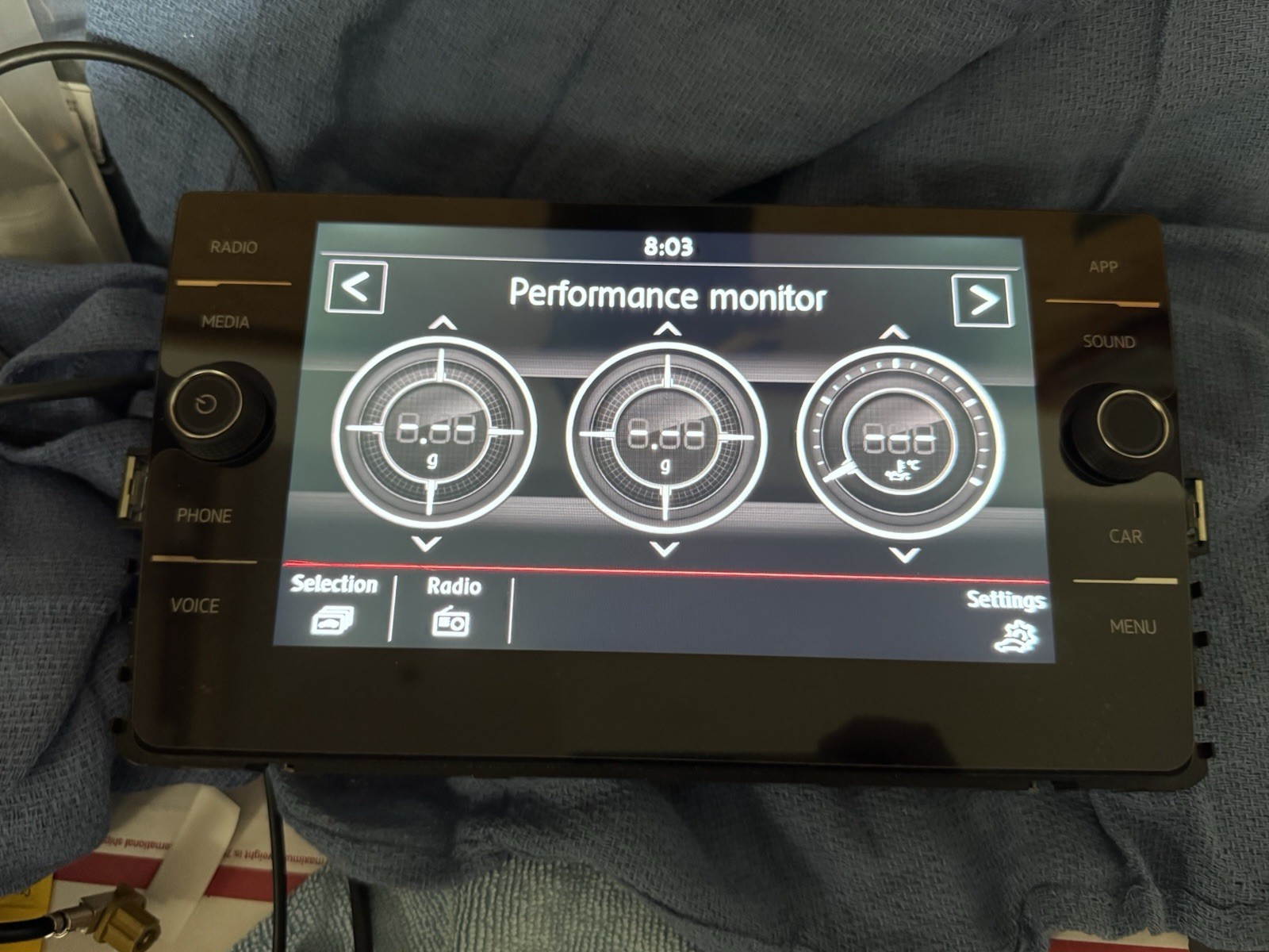 VW Golf GTI R Delphi MIB2 Radio Receiver Cd Player 8″ Unlocked CarPlay MK7 MK7.5