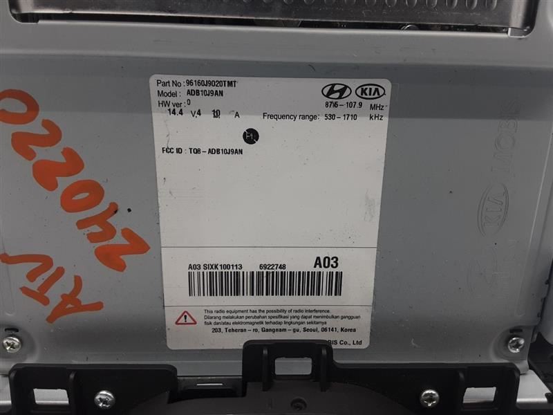 Audio Equipment Radio Display And Receiver US Market Fits 18-21 KONA 2634512