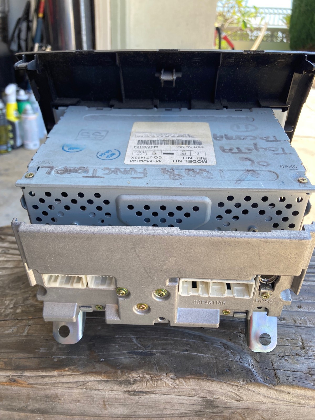 2006 TOYOTA TACOMA CD PLAYER AM/FM RADIO STEREO OEM