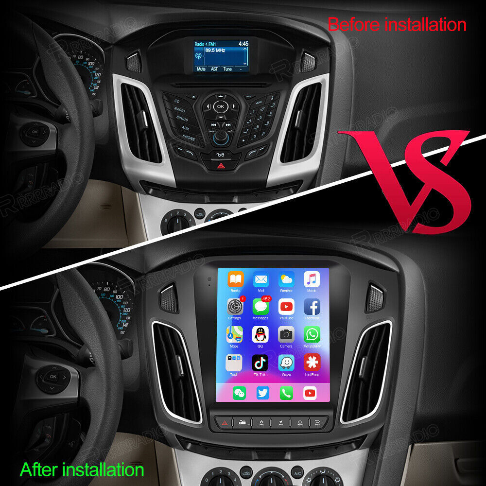 Android 13 For 2012-2018 Ford Focus GPS Navi Car Stereo Radio 9.7″ Touch Screen
