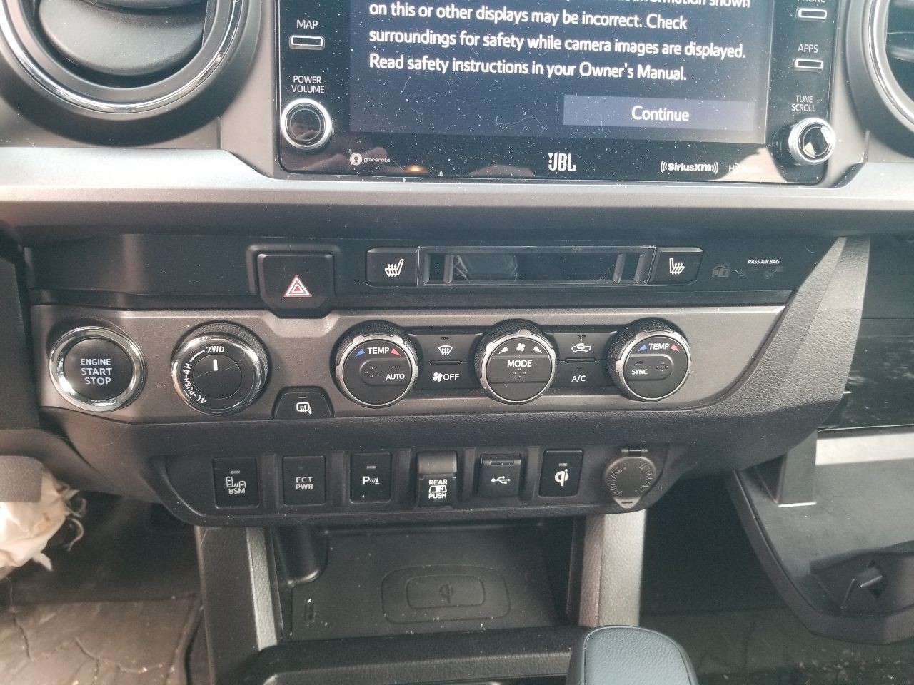 20 TOYOTA TACOMA 4X4 TRD PRO RADIO AUDIO DISPLAY AND RECEIVER 8614004210 OEM