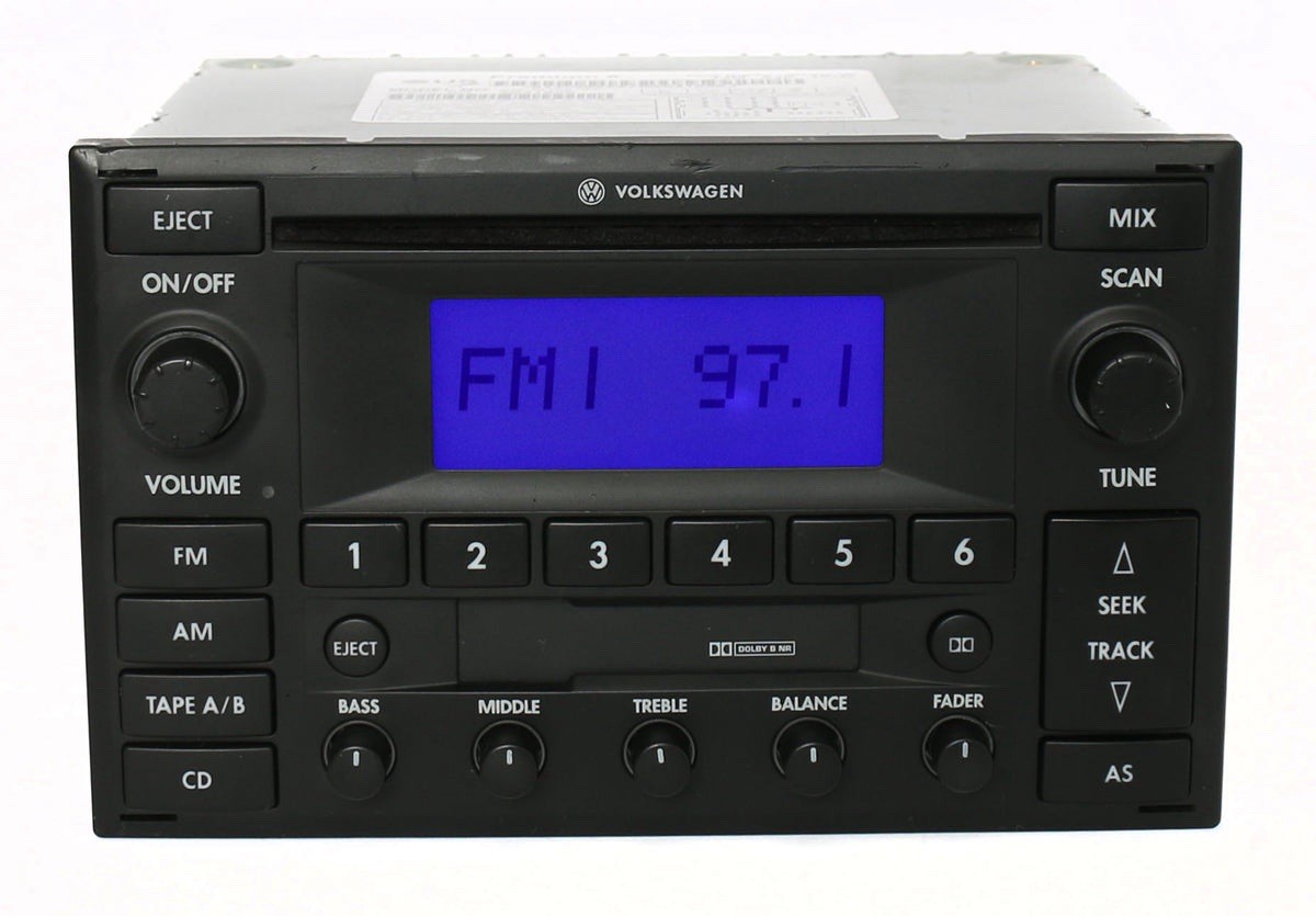 2000-2009 Volkswagen AMFM Radio/Stereo | Compatible With Golf GTI GLI Passat
