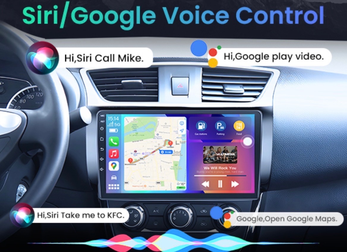 Car Radio for Nissan Sentra 2013-2017 10”inch Android Auto GPS 5GWiFi BT GPS Nav