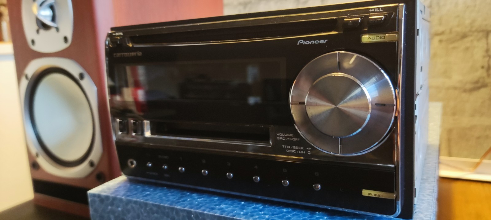 Pioneer Carrozzeria FH-P530MD 2DIN CD MD AUX MP3 WMA JDM Stereo Tested