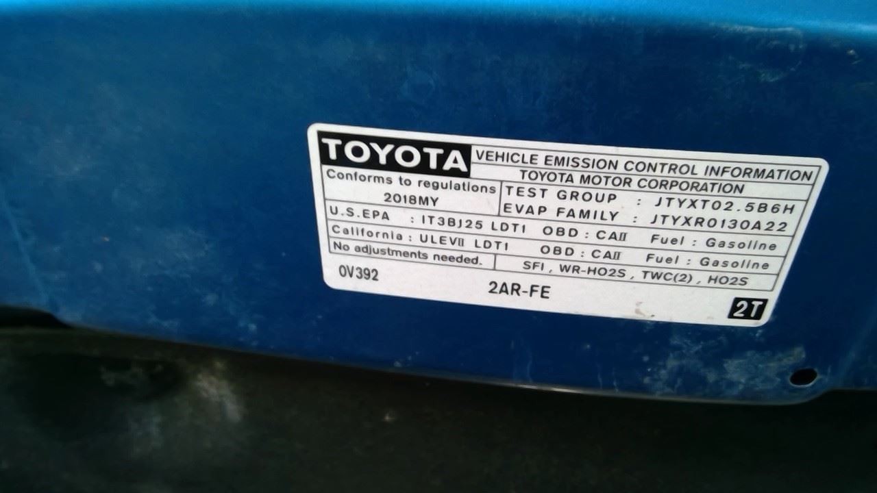 Audio Equipment Radio Display And Receiver ID 100581 Fits 16-18 RAV4 12592212