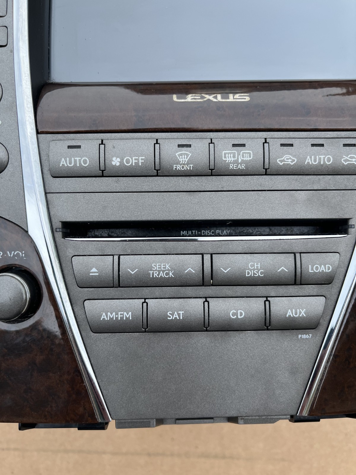 ✅ 2010-2012 LEXUS ES350 NAVIGATION DISPLAY SCREEN 86431-33010 / 86805-53240 OEM