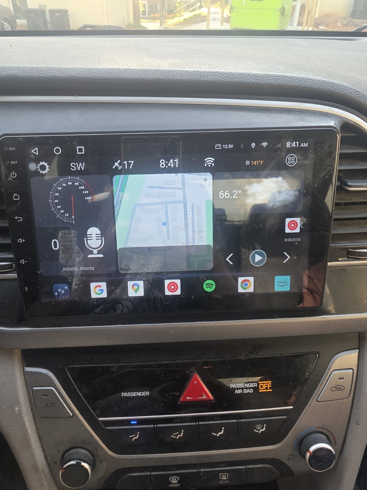 high performance Android Radio For 2016-2018 Hyundai Elantra