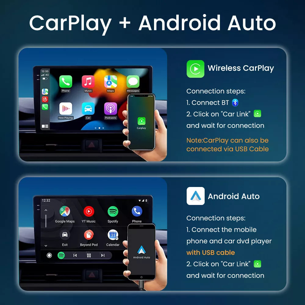 Car Radio Stereo Carplay For 2011-2015 Cruz Radio Carplay Navi EQ FM RDS