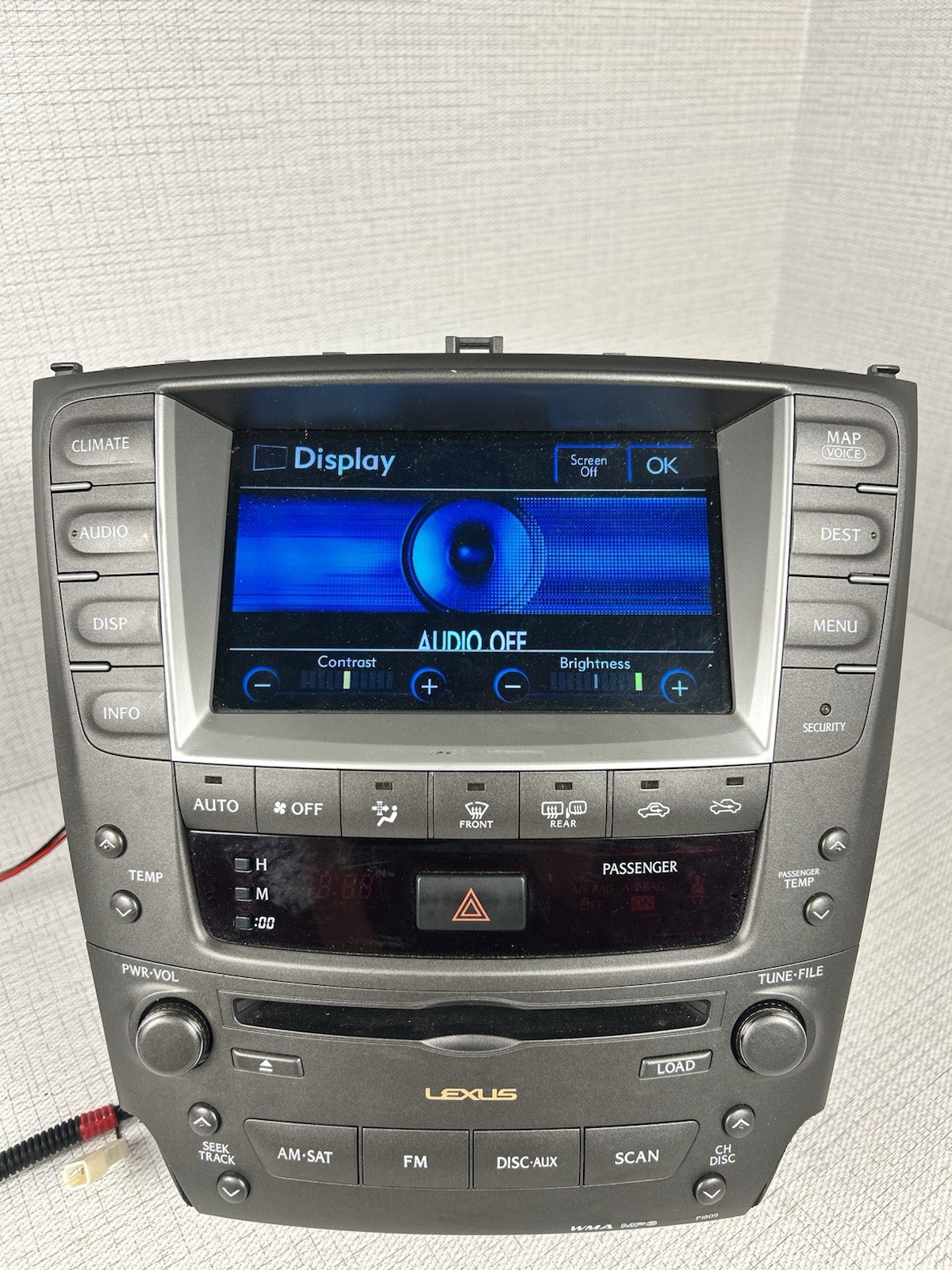 READ!!!06 – 09 LEXUS IS250 IS350 NAVI RADIO GPS STEREO UNIT SCREEN 86111-53050