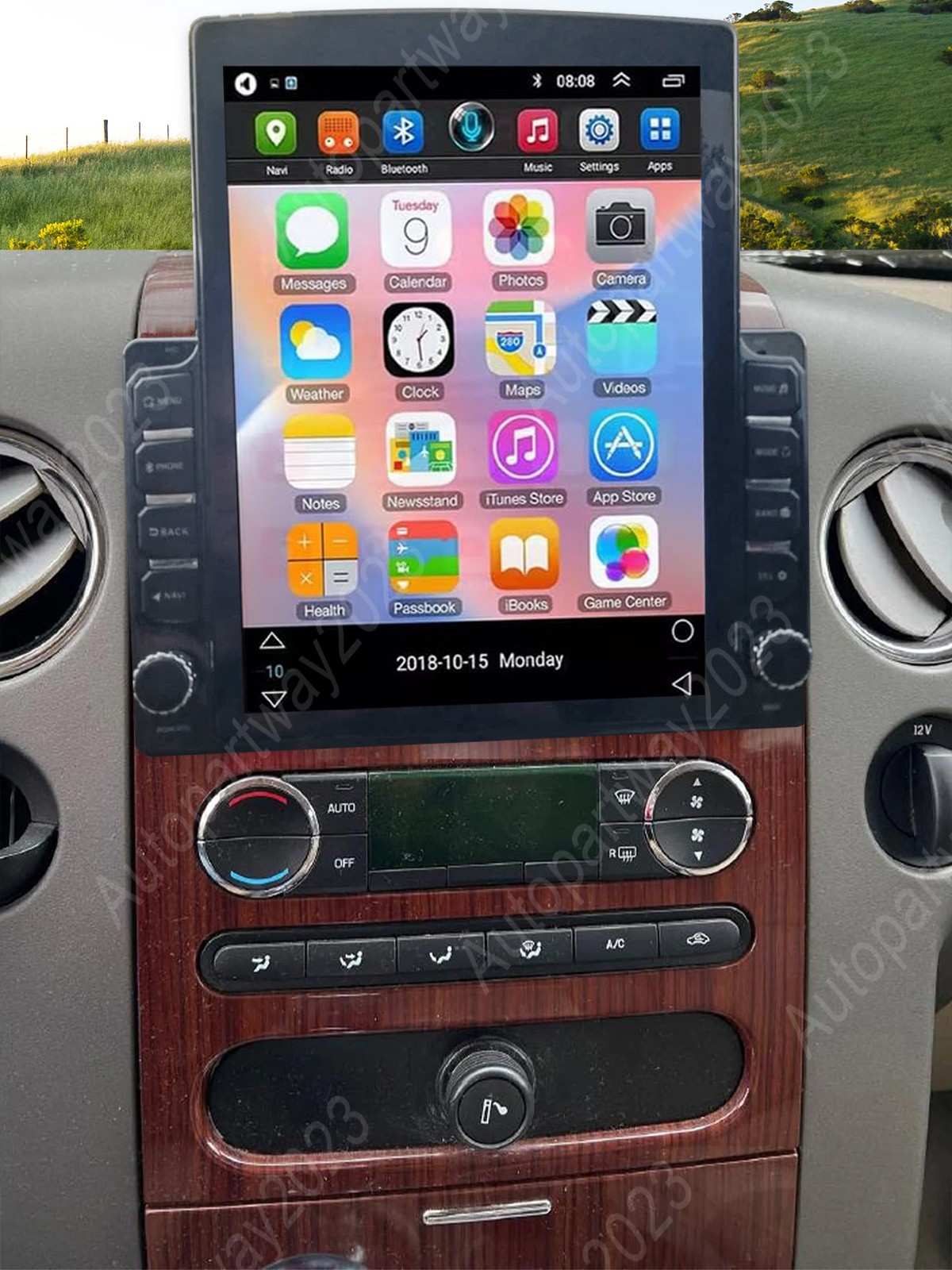 For 2004-2008 Ford F-150 Android 15 Car Stereo Radio Wireless CarPlay Head unit