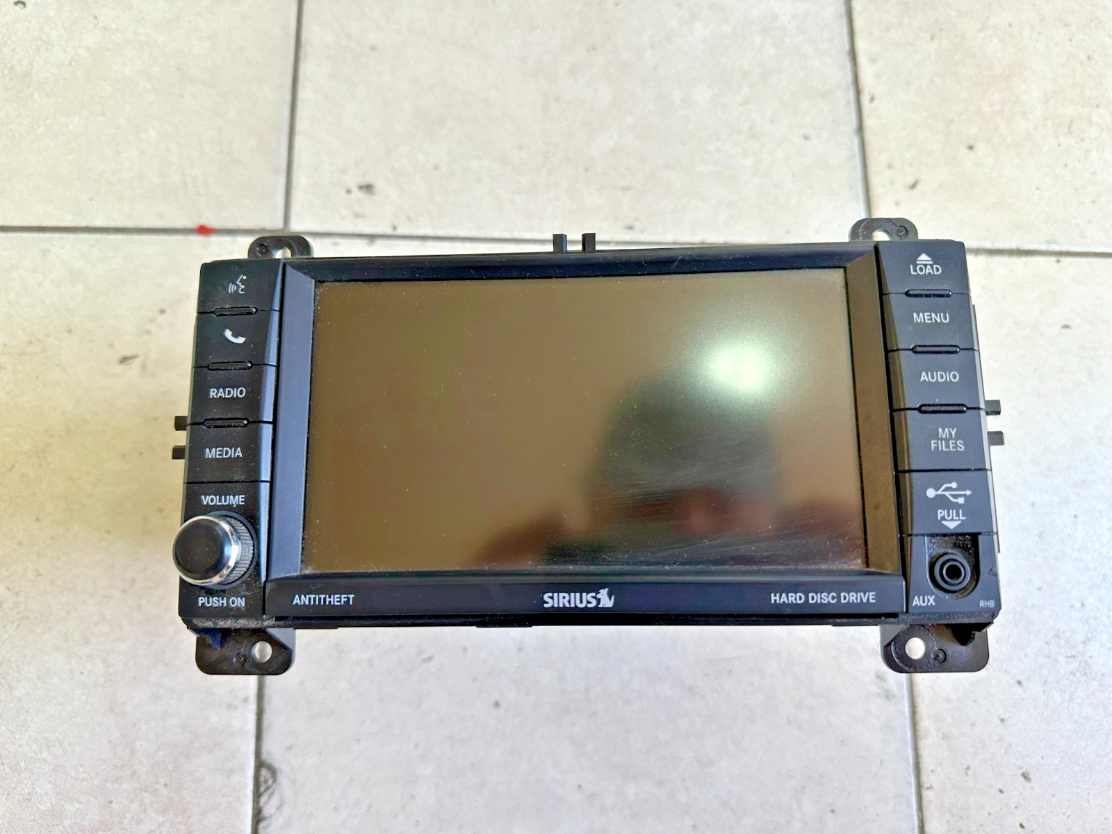 2013 JEEP GRAND CHEROKEE RADIO U CONNECT HEAD UNIT AUX RHB OEM 05091340AD