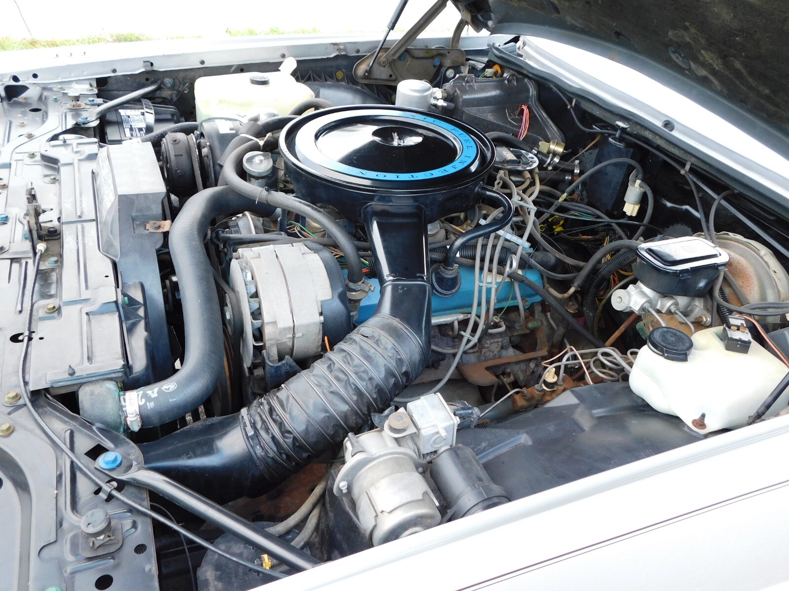 GM 1979 Cadillac Eldorado in Norfolk Grey with Silver leather interior 350 V-8.
