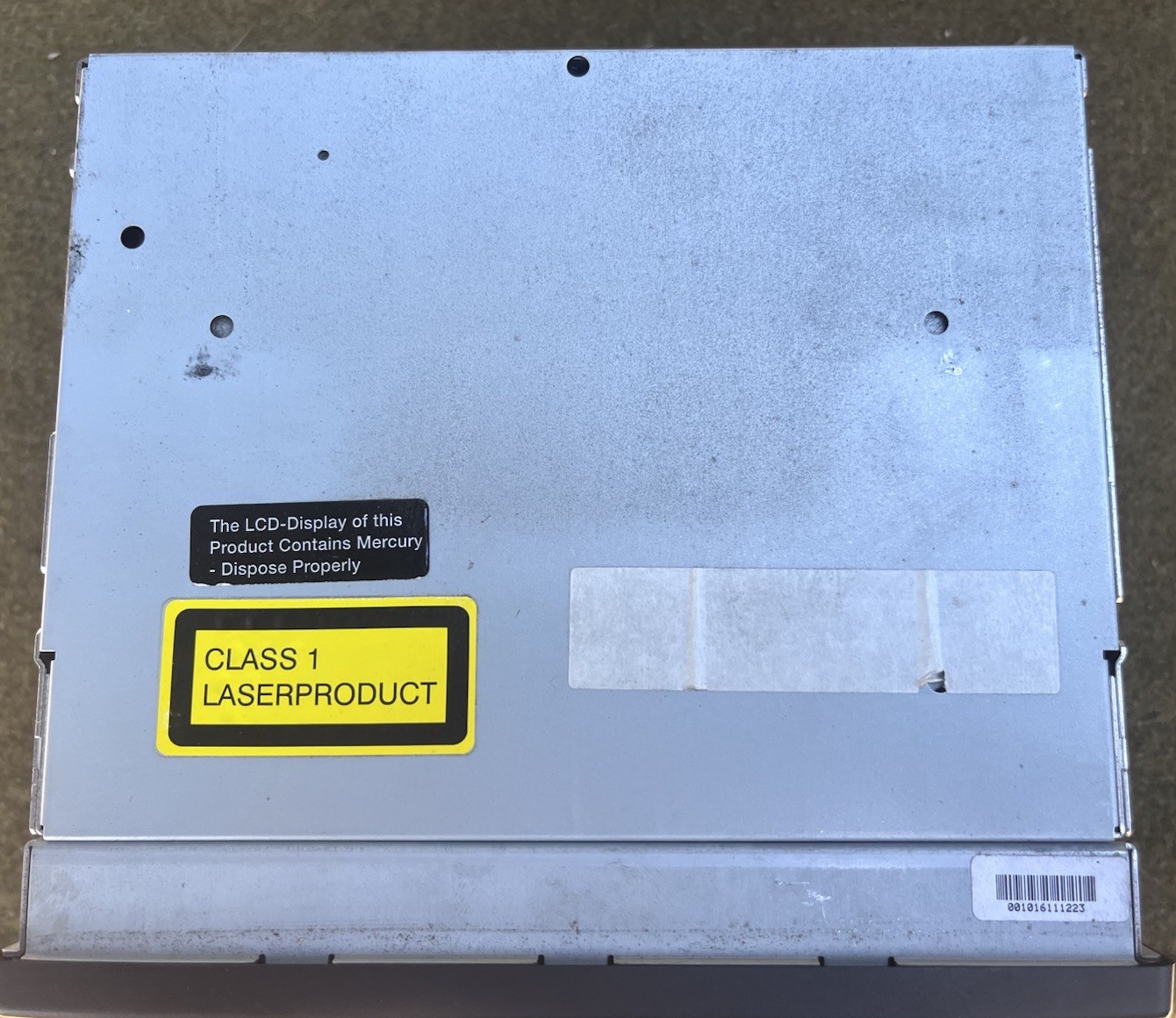00-03 MERCEDES W210 W208 CLK430 E320 AM/FM RADIO NAVIGATION HEADUNIT SCREEN OEM