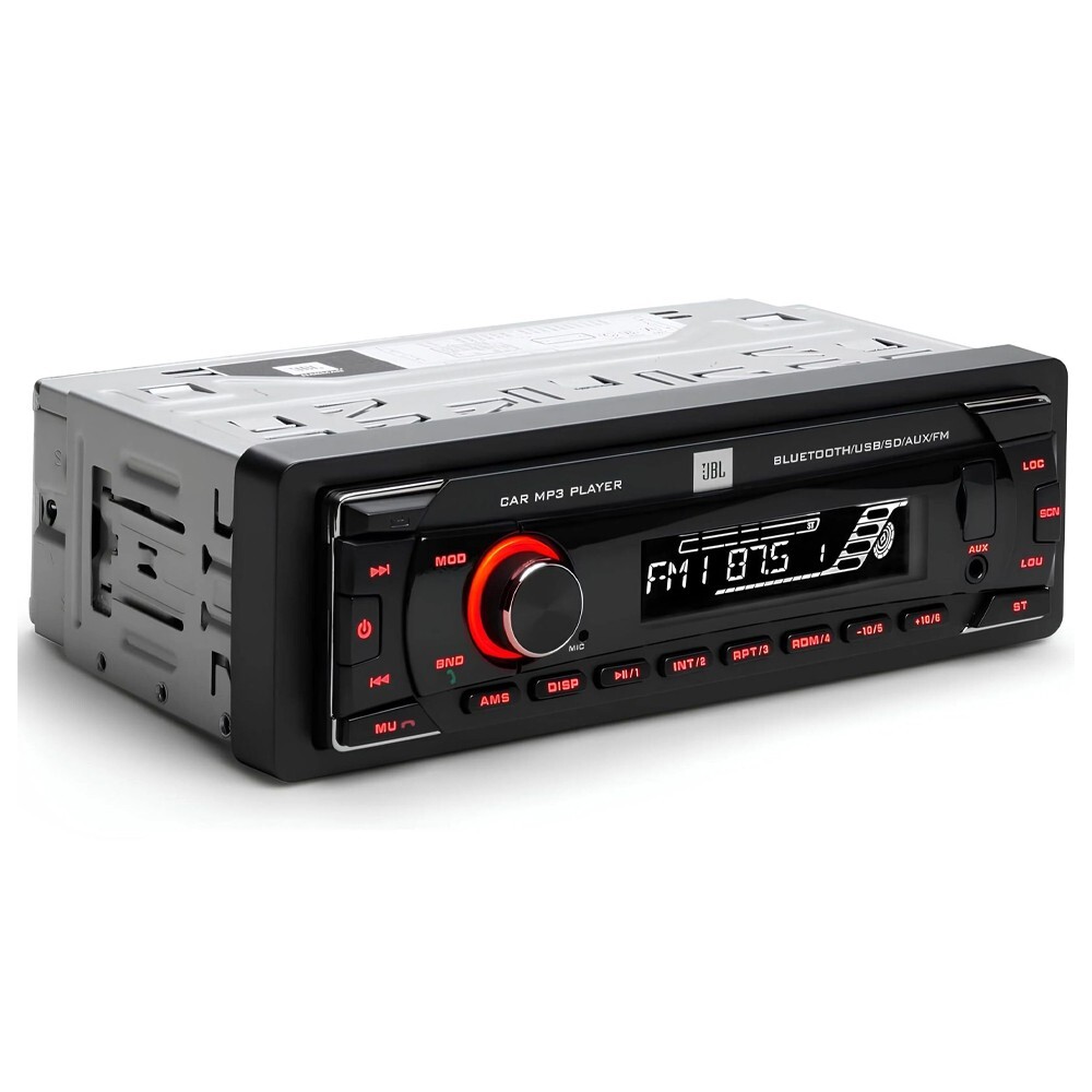 JBL Package Car Stereo Bluetooth USB/FM Radio (No CD) & 6×9″ & 6.5″ Speakers
