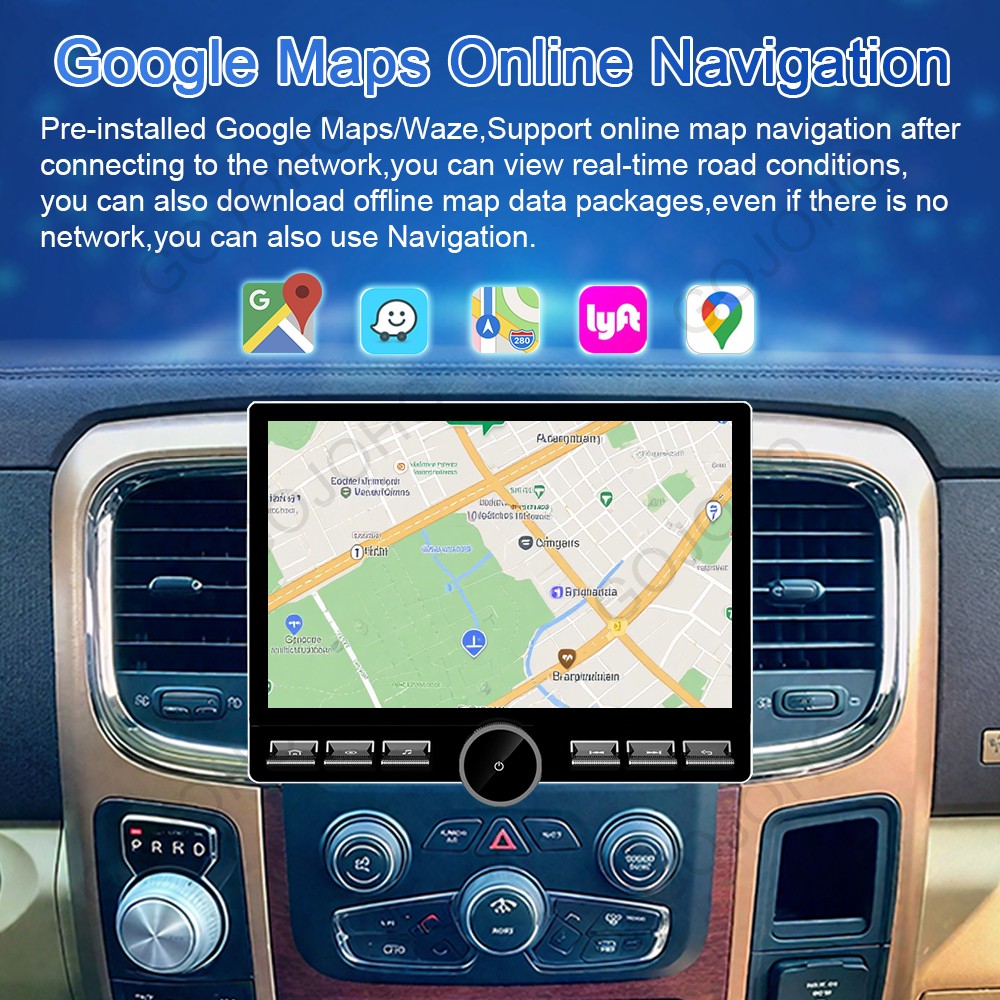 64GB Apple CarPlay Android 15 Car Stereo Radio Navi WIFI For Honda Fit 2014-2018