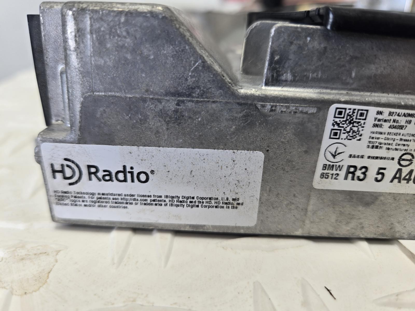 2022-2024 BMW X3 OEM Radio Amplifier, Silver/Black, AMP, ID R35A4CE6501
