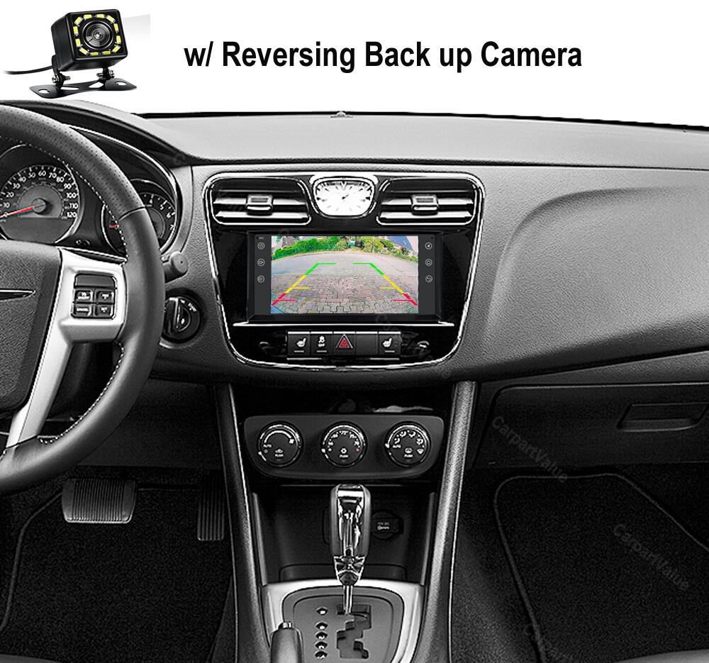 For 2011-2014 Chrysler 200 Apple CarPlay Android 13 Car Stereo Radio GPS SWC 32G