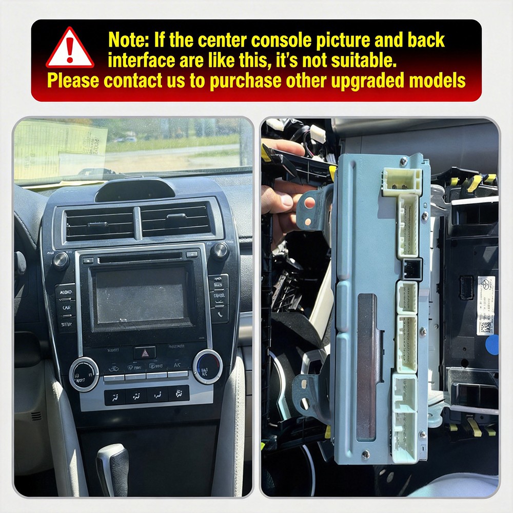 10.1″ For Toyota Camry 2012-2014 Android 15 Car Stereo GPS Radio CarPlay 2+64GB