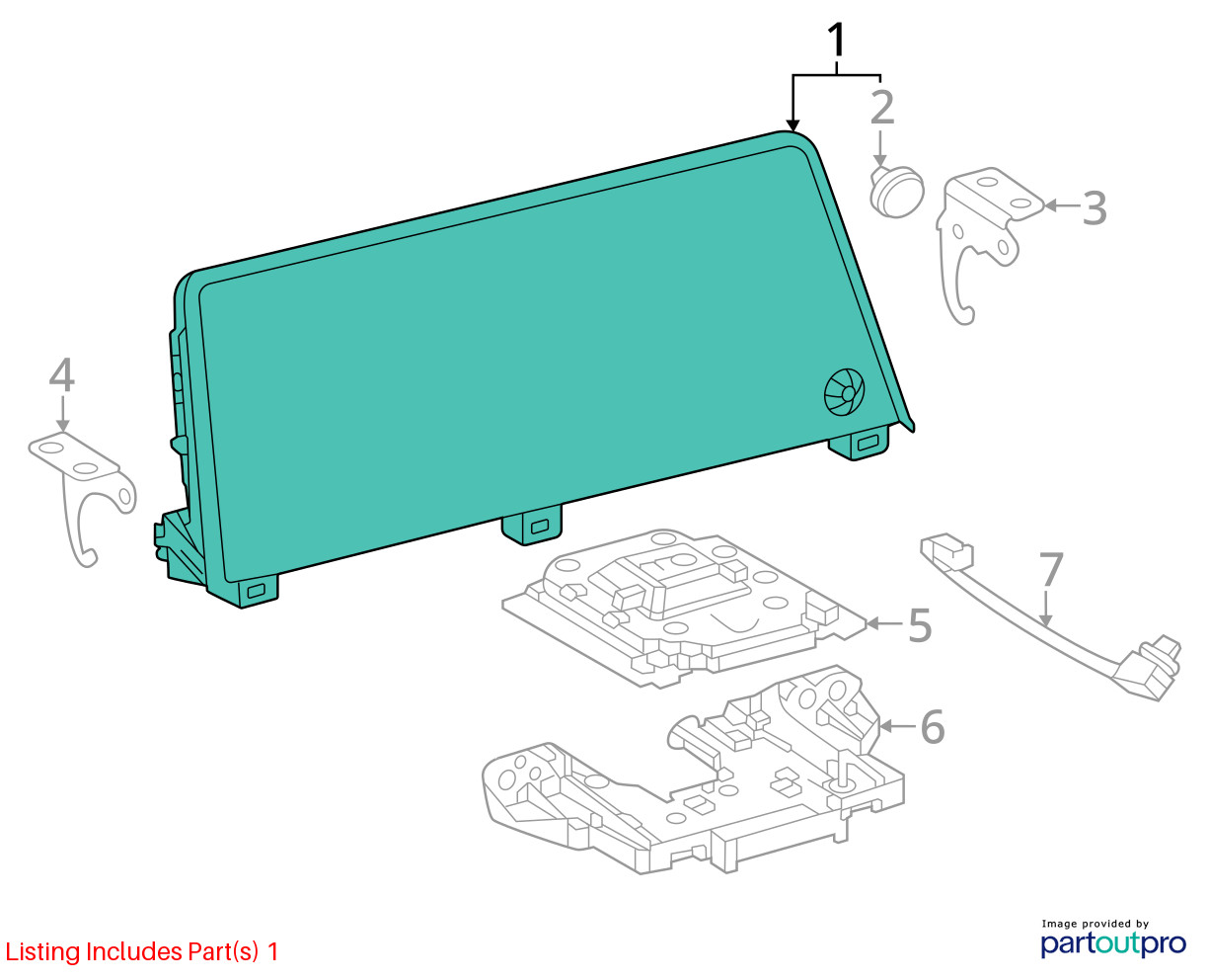 2023-2025 Toyota Prius Display & Receiver 8610047860 US Market Factory OEM Part