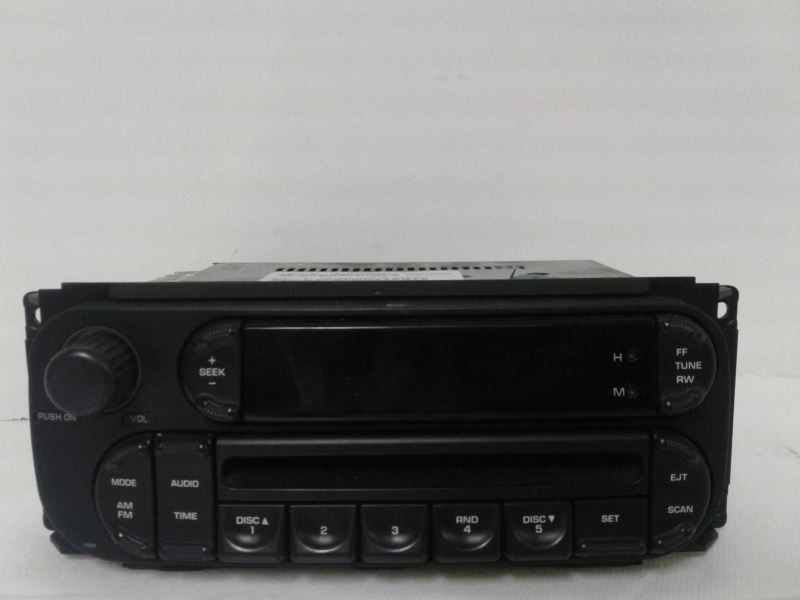 Audio Equipment Radio Receiver Radio ID Rbk Fits 02-07 CARAVAN 1237535