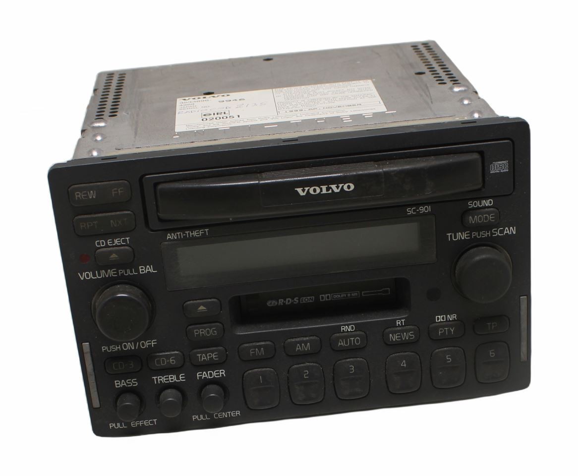 1998-2004 Volvo 70 Series Radio Convertible Receiver 70 SERIES OEM 1567117