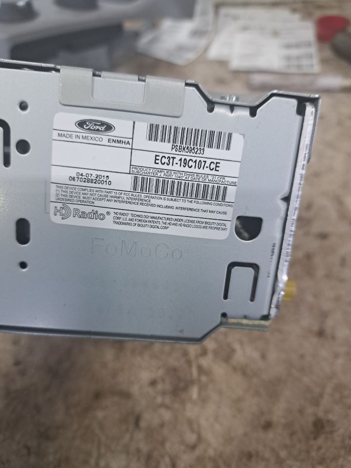 2015 F350sd Stereo Radio Receiver Sku#4462825