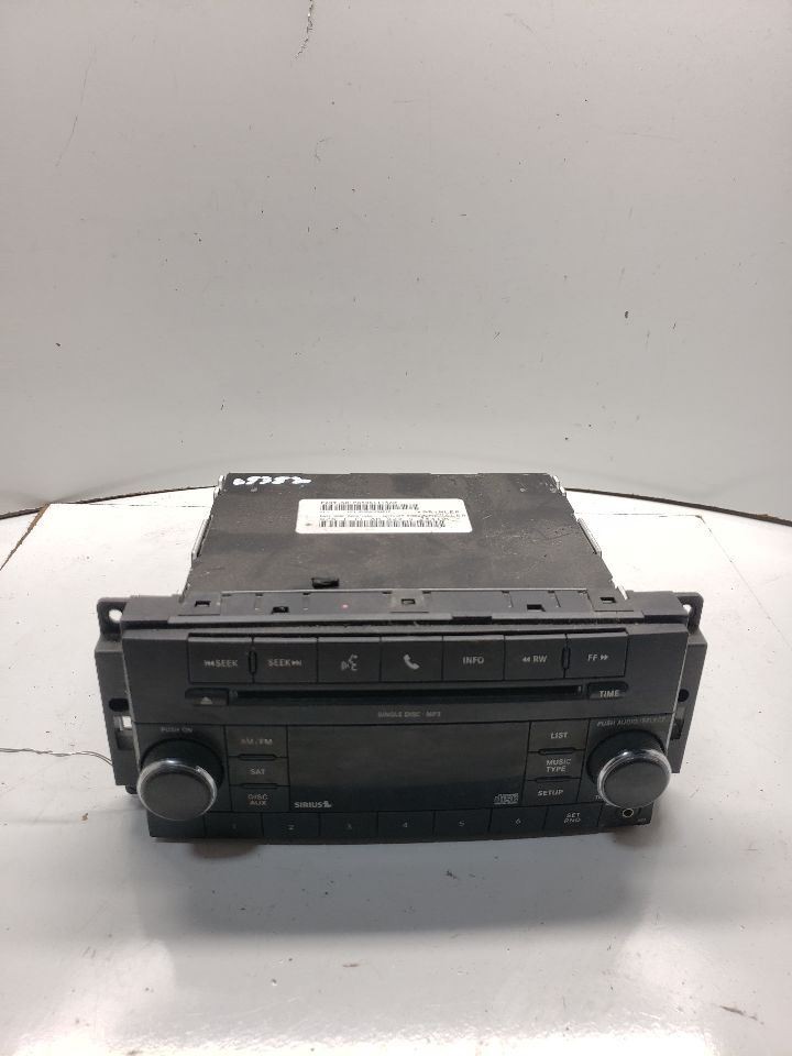 2008-2010 Dodge Dakota Radio AM FM CD-MP3 Face Plate ID RES OEM 1377304