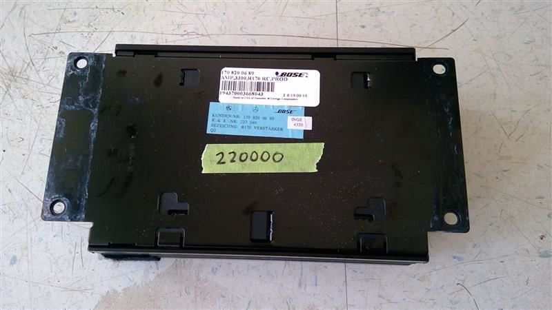Amplifier Radio 170 Type SLK230 1708200689 Fits 99-04 MERCEDES SLK 92088