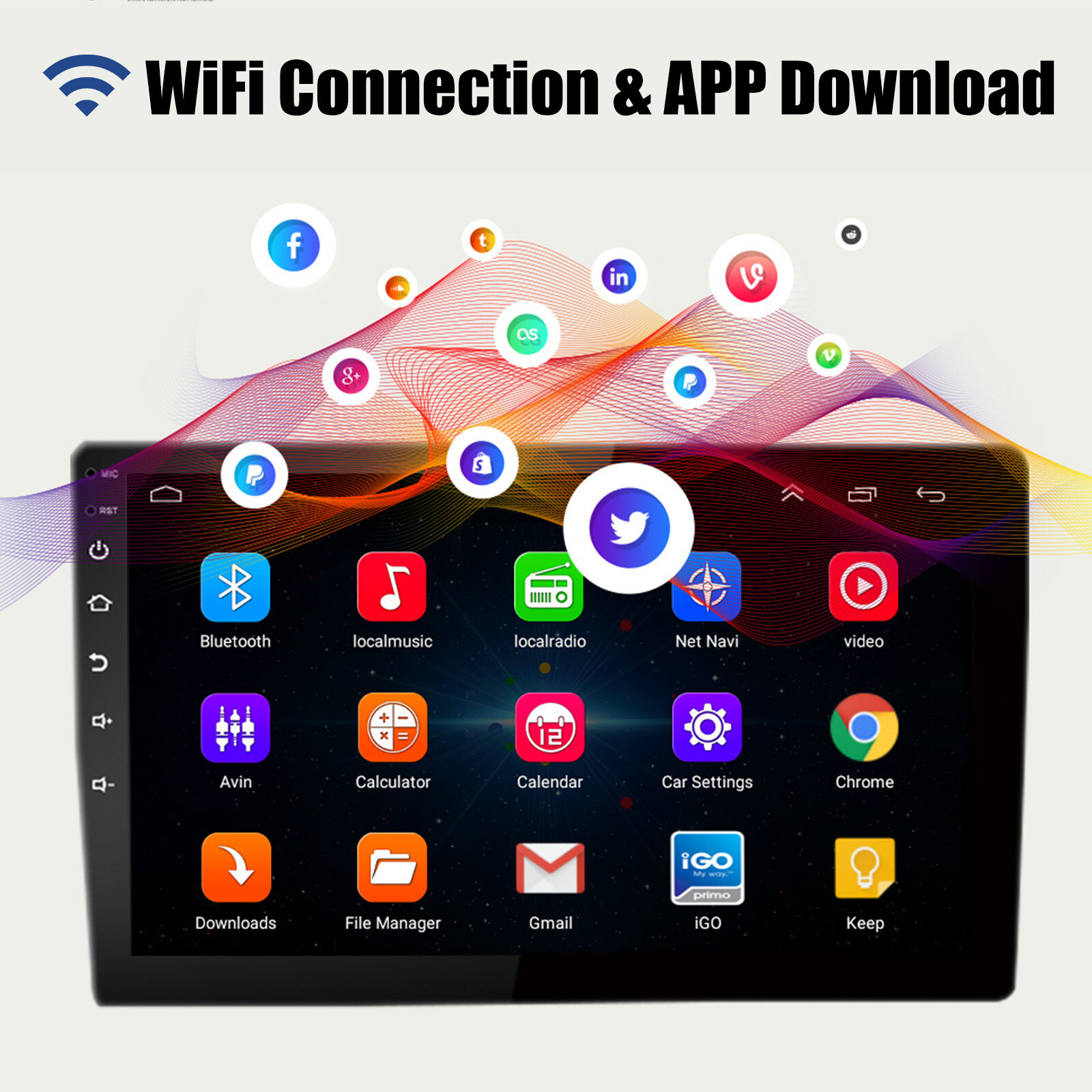 Apple Carplay For Honda Civic 2006-2011 Car Stereo Radio Android 12 OS GPS Navi
