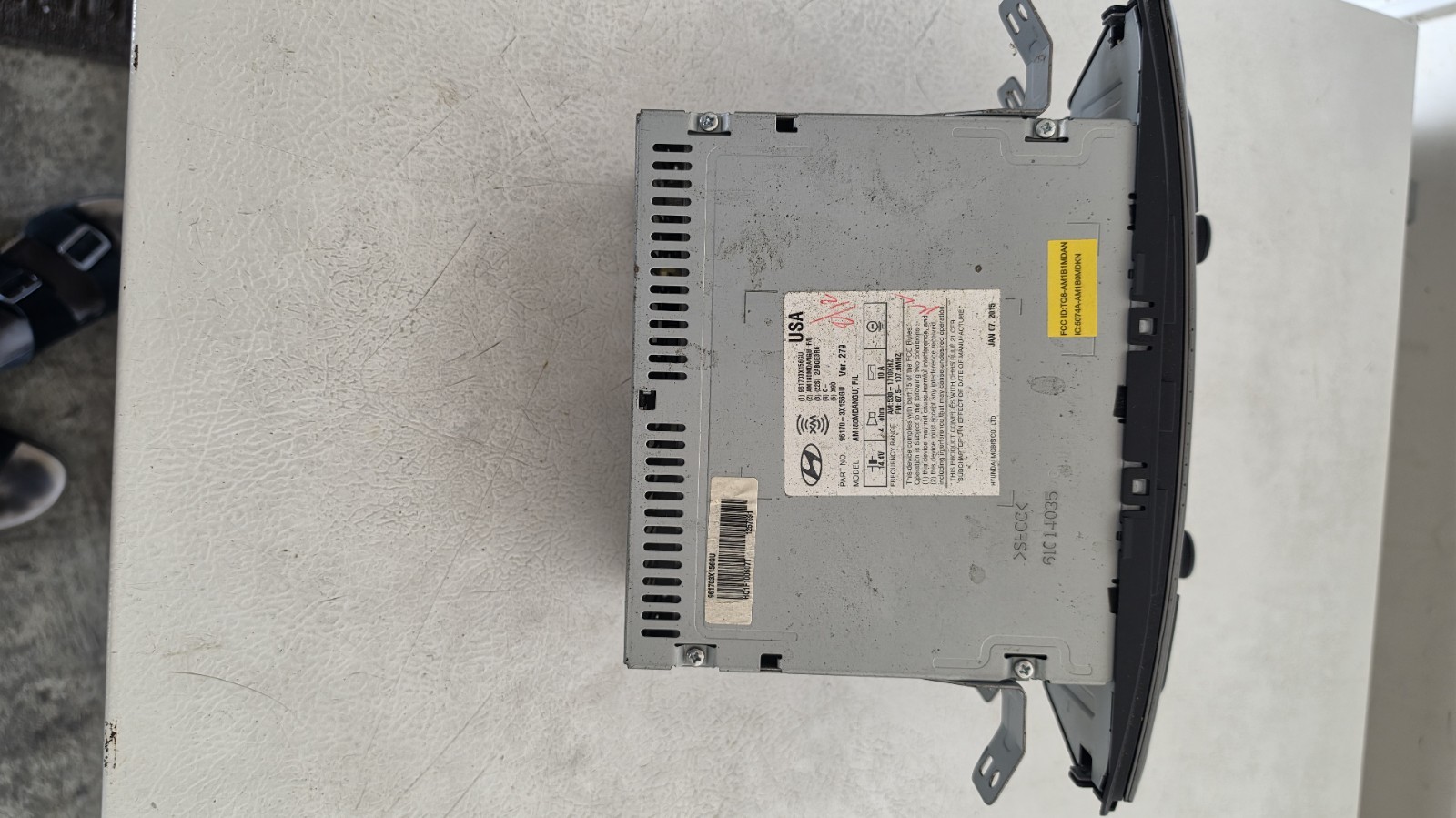Radio Control Unit-Am Fm Radio Mp3 Cd Player Reman fits 2013 Hyundai Elantra