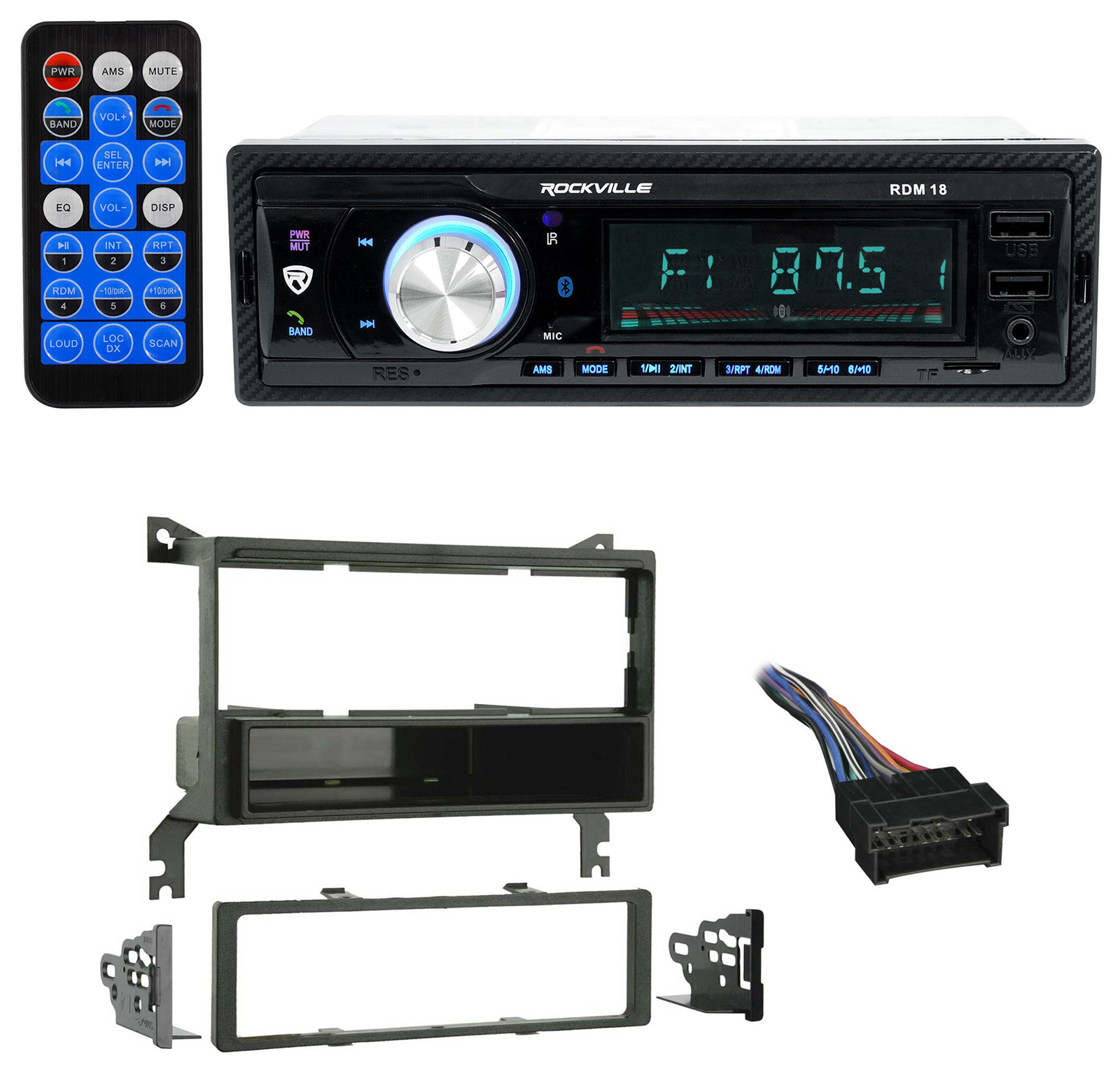 Digital Media Bluetooth Stereo FM/MP3 USB/SD Receiver For 05-08 Hyundai Tucson